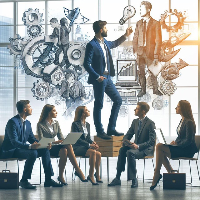 Business coaching conversation